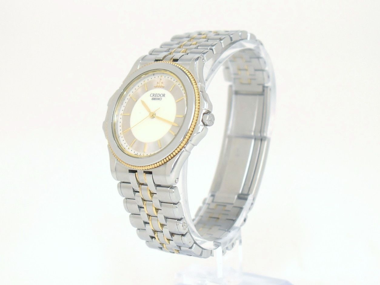 セイコー SEIKO 腕時計 クレドール CREDOR 9581-6040 メンズ クオーツ SS+18KT 18金 2602LT172