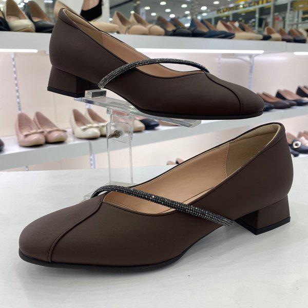 女性フラットローファー PFEHFP587BR HSTG1A GN