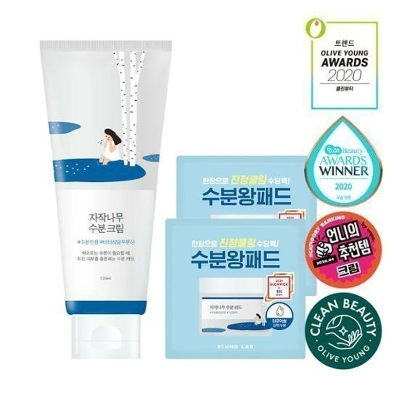 シラバ 水分クリーム 120ml+水分パッド4枚個 並行輸入品