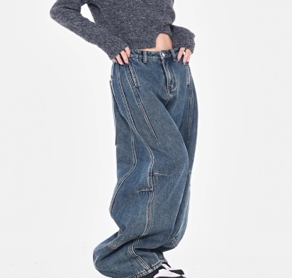 レディース パンツ ボトムス デニム かわいい 大人可愛い きれいめ シンプル カジュアル 上品 おしゃれ かっこいい 都会的 ラグジュアリー クラシカル カレッジ風 学生風 ベーシック アメリカン