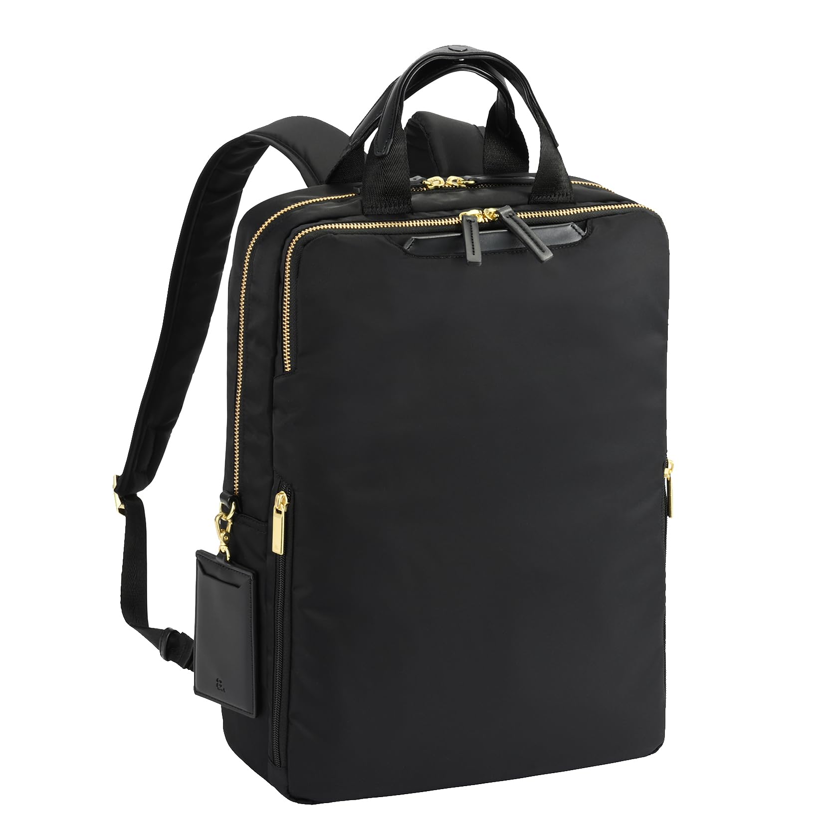 [エースジーン] リュック フィッテム A4ファイル 14.0inchPC収納 No.68682 レディース ブラック H39×W28×D11cm