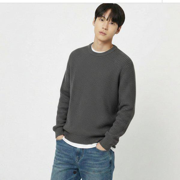 男性ニットライクマンツーマン 10560-031-208-12A-SH