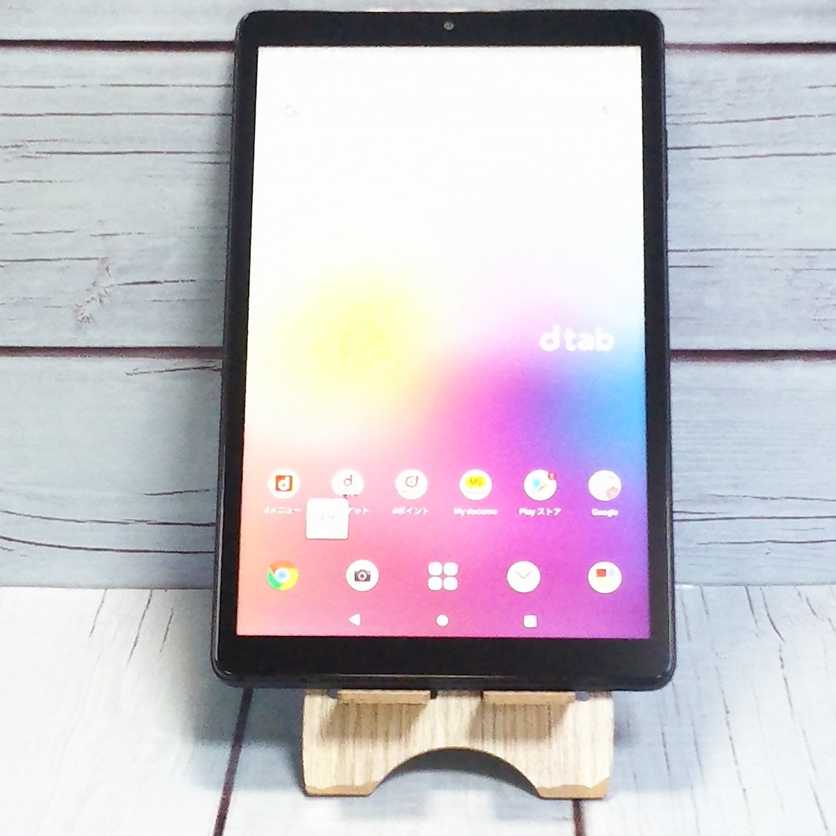 【送料無料】docomo dtab Compact d-42A ネイビー Androidタブレット eSIM対応 本体 白ロム B592998