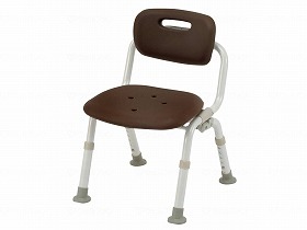 パナソニックエイジフリー シャワーチェア [ユクリア] コンパクト おりたたみN モカブラウン PN-L40721BR