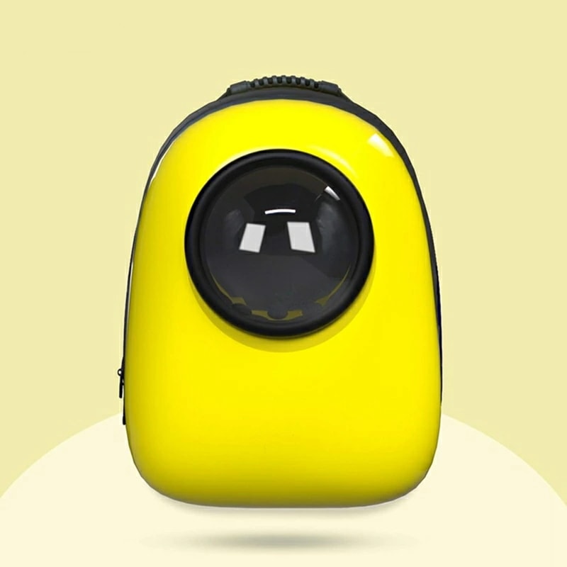 ペットキャリーバッグ 可愛い 猫キャリーバッグ リュック 犬キャリーリュック 透明バッグ 通気性 散歩 旅行 模様1 通院 ショッピング用 猫 小型犬 小動物用ペット鞄 猫 透明カバー付き F お出か