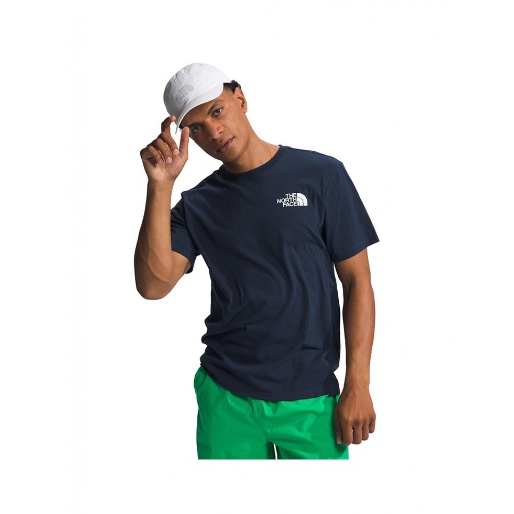 ザノースフェイスプレイスウィーラブ T シャツサミットネイビー NF0A86X0 I85