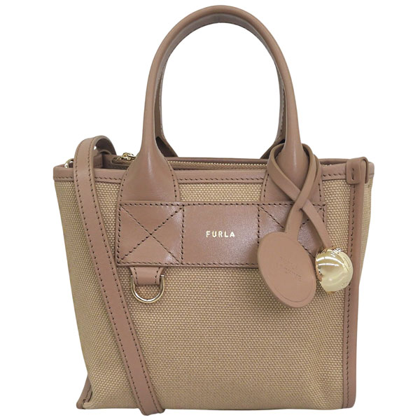 ショルダーバッグ ハンドバッグ 2way 斜めがけ DIVIDE IT MINI TOTE WB02068 BX2093 4947S ブラウン