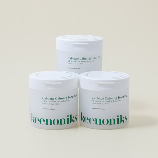 キノニクス キャベツ カーミング トナーパッド 6ヶ月セット (本品3個)