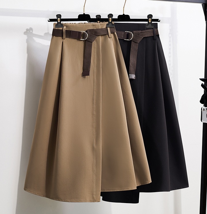 フレアスカート スカート ボトムス フレアスカート フレア Aライン ベルト ウエストマーク ハイウエスト かわいい 大人可愛い きれいめ シンプル カジュアル 大人 上品 おしゃれ お洒落