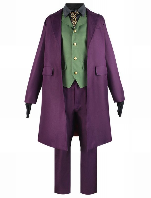 スーサイドスクワッド Suicide Squad 風 ジョーカー Joker コスチューム コスプレ衣装 5点セット サイズ S―XXL