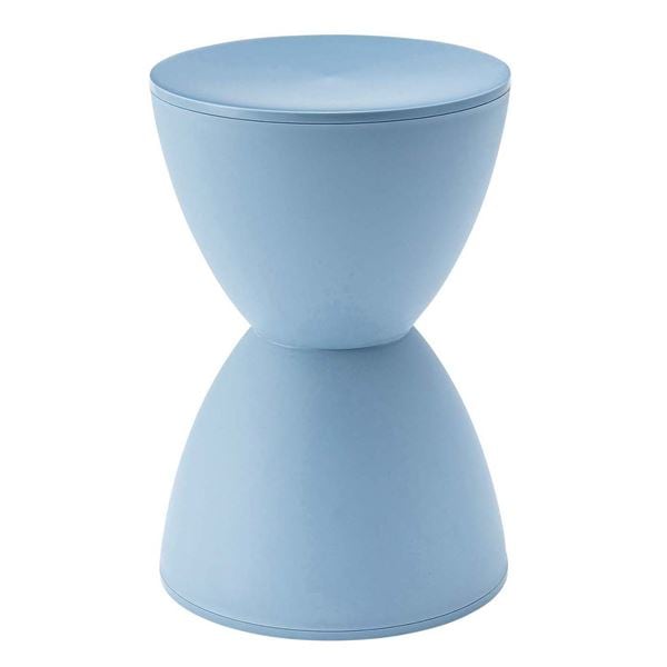 スツール 約φ29.5xH44cm ブルー 完成品 4,453円