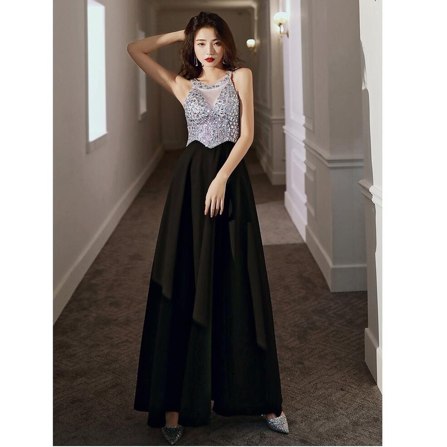 ロング丈ドレス パーティードレス 大きいサイズ ウエディングドレス 40代 フォーマルドレス 結婚式