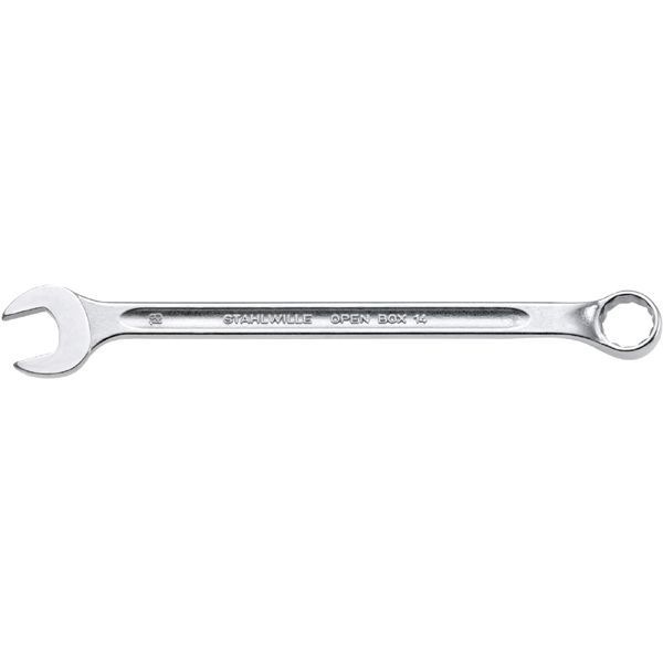 STAHLWILLE スタビレー 片目片口スパナ ロング 36mm 全長480mm 面接触 14-36 スパナ 工具 ツール DIY 作業工具