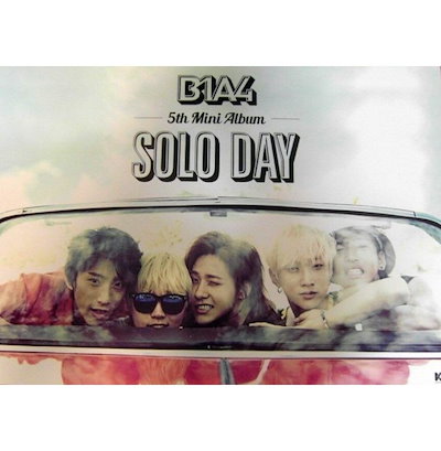 Qoo10] B1A4 -Solo Dayの丸筒ポスタ