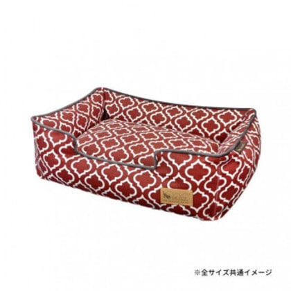 P.L.A.Y. ラウンジベッド M モロッカン ワインレッド