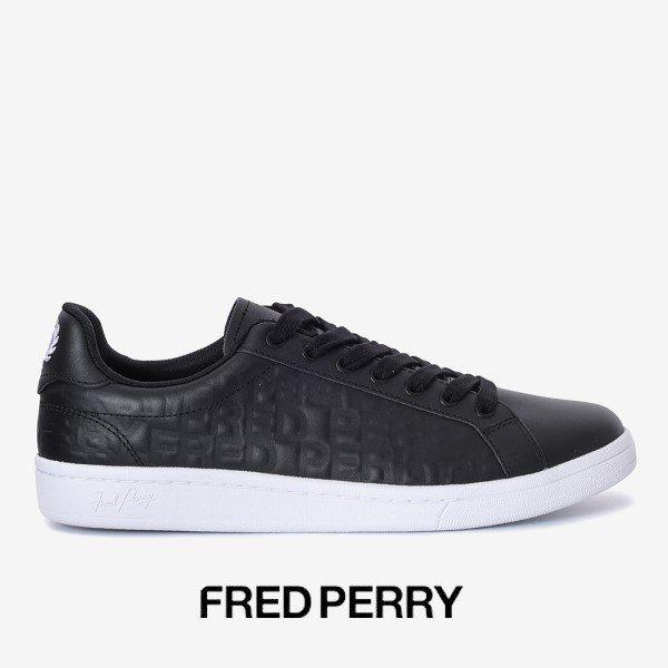 [Fred Perry] 男女兼用レザー スニーカー SFPU2336323-220 B721 Debossed Branded Lth