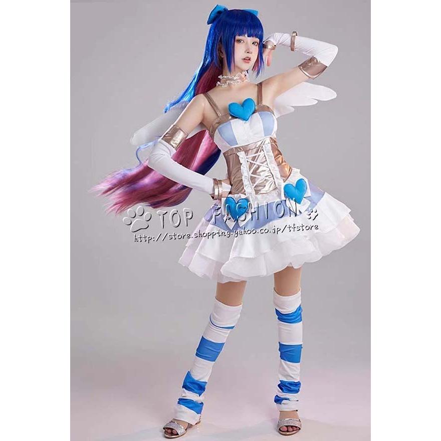 パンティ&ストッキングwithガーターベルト 風 Stocking ストッキング コスプレ衣装 変装 仮装 コスチューム cosplay イベント クリスマス