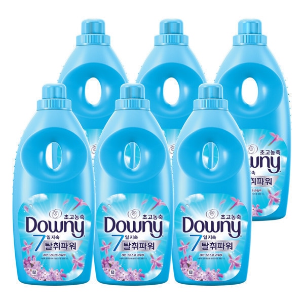 ダウニー脱臭パワー柔軟剤レモングラスとライラック1L 6個 / ダウニーブルー (贈呈品なくなり次第贈呈終了)