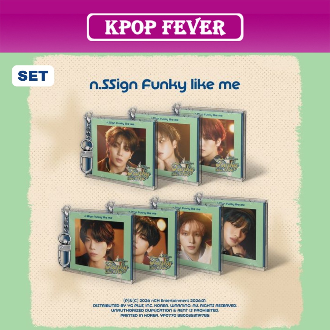 [online特典/7種セット] n.SSign [Funky Like Me] アルバム / Mini Jewel ver.