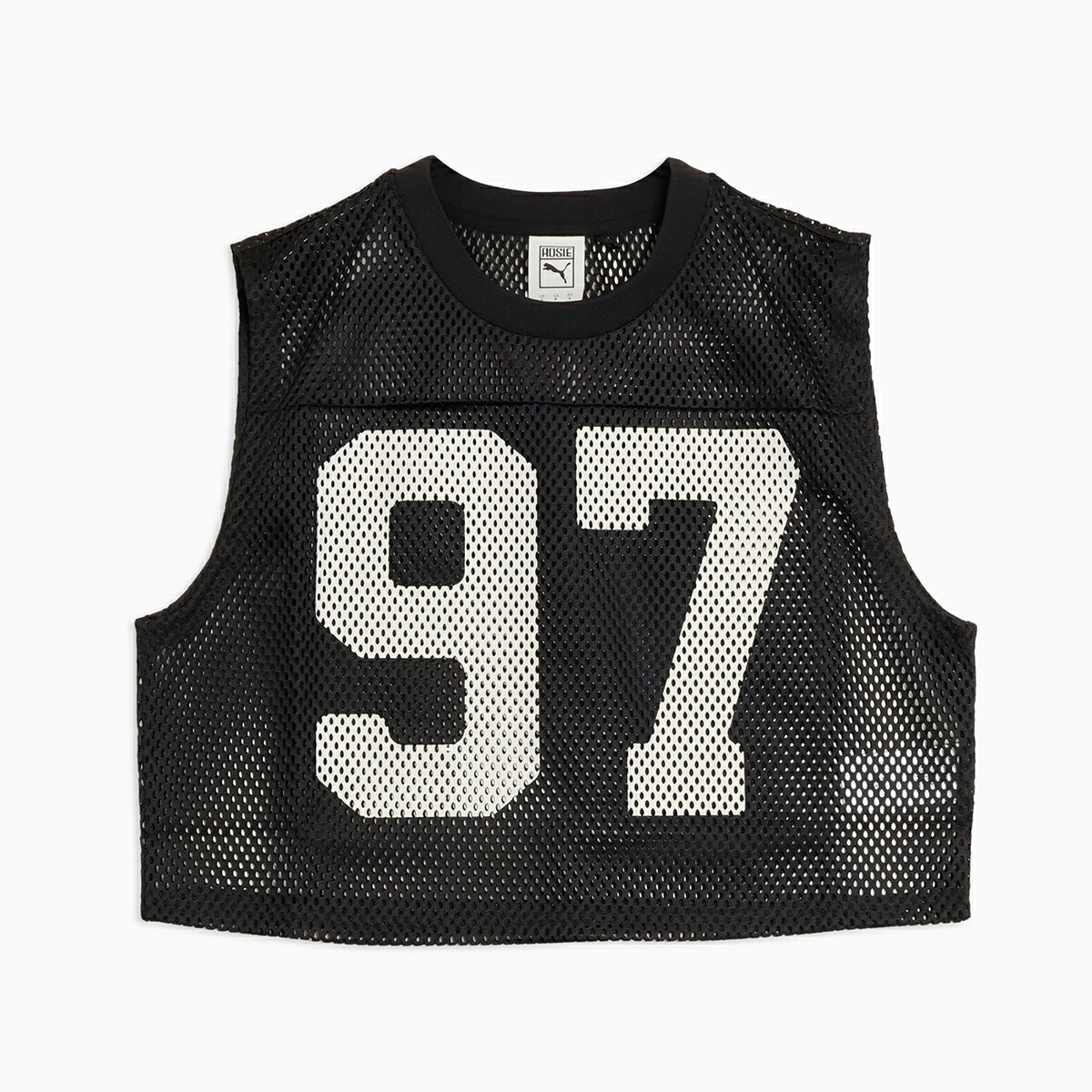 ブラックピンク ロゼ × リラックスド メッシュ トップブラック 633804-01