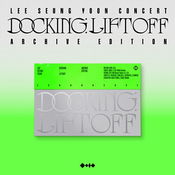 (Blu-ray) LEE SEUNGYOON / LEE SEUNG YOON CONCERT DOCKING : LIFTOFF (ARCHIVE EDITION)