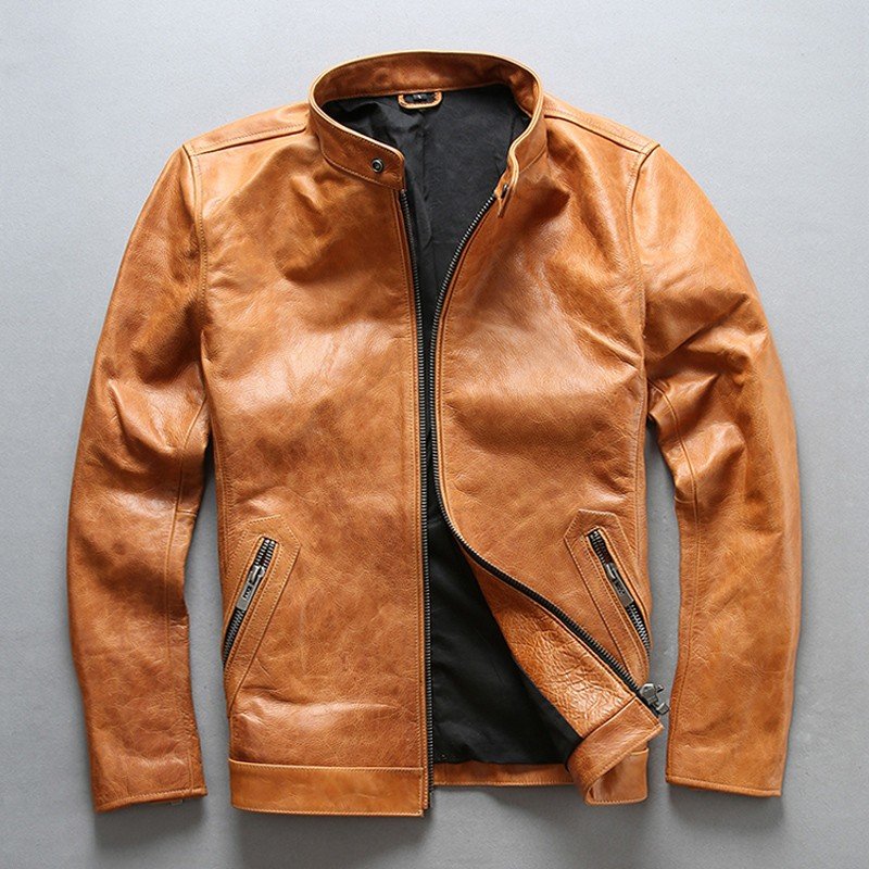 本革ジャケット レザージャケット メンズ 革ジャン 牛革 バイクジャケット ショット　秋物　ビジネス