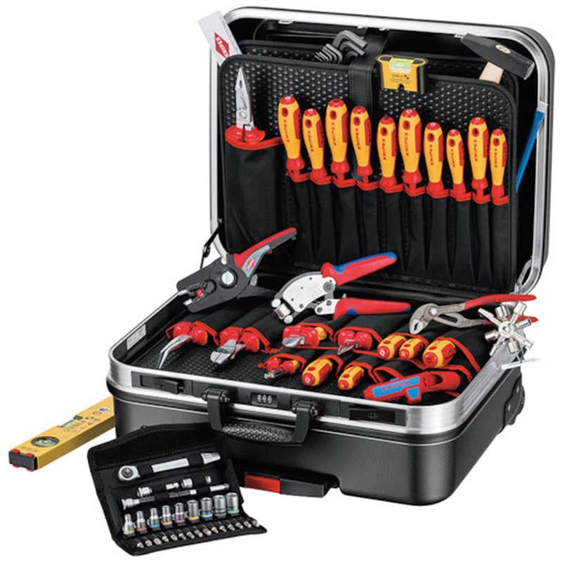 KNIPEX社　KNIPEX ツールケースセット ビッグベーシックムーブ電気技師用 00　2106