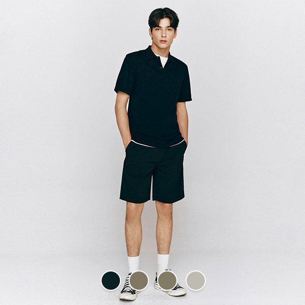 [] 105523 ナイロン/スパン イージーバミューダ