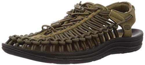 [キーン] サンダル UNEEK ユニーク メンズ DARK OLIVE/BLACK 25.0 cm