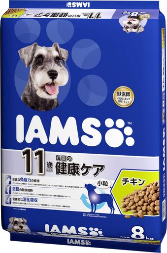 アイムス (IAMS) 11歳以上用 毎日の健康ケア 小粒 ドッグフード チキン ‐