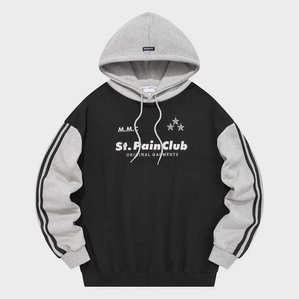 SP M.M.C STAR CONTRAST HOOD-BLACK
