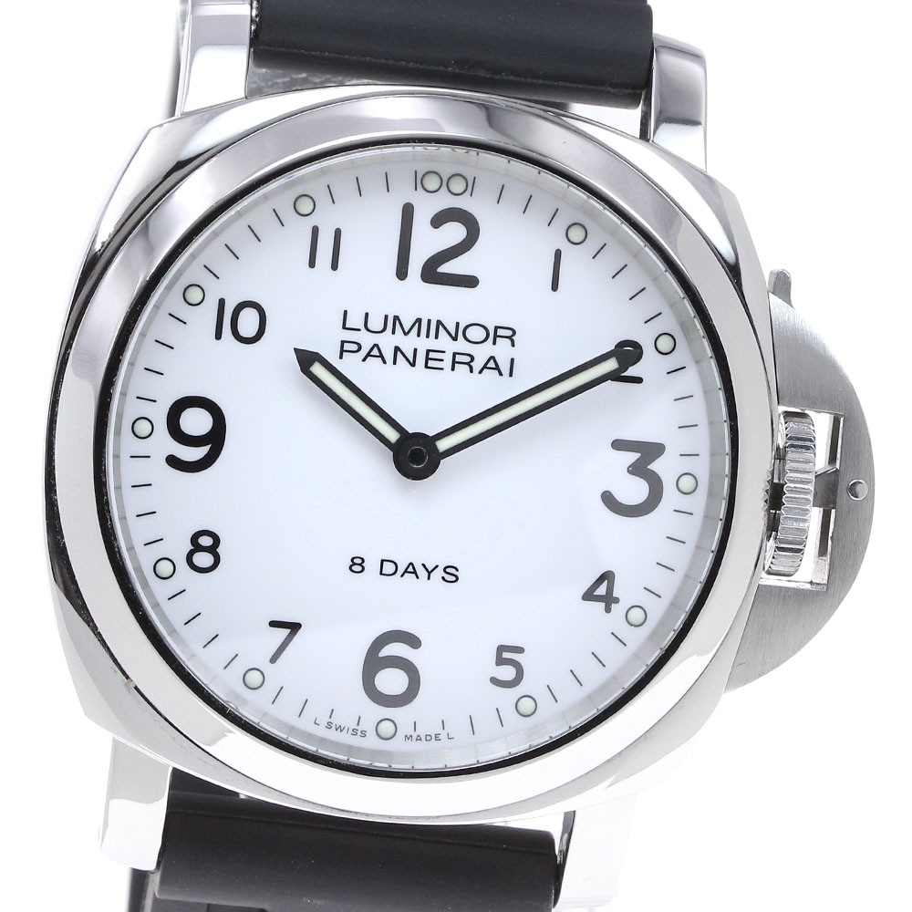 パネライ PANERAI PAM00561 ルミノールベース 8デイズ アッチャイオ 手巻き メンズ 美品 _832354【中古】