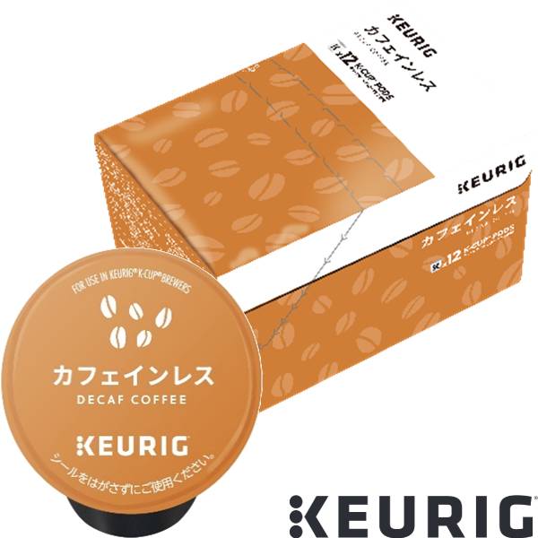 KEURIG K-Cup キューリグ ケーカップ カプセルコーヒー カップス カフェインレス 5箱( 7,959円