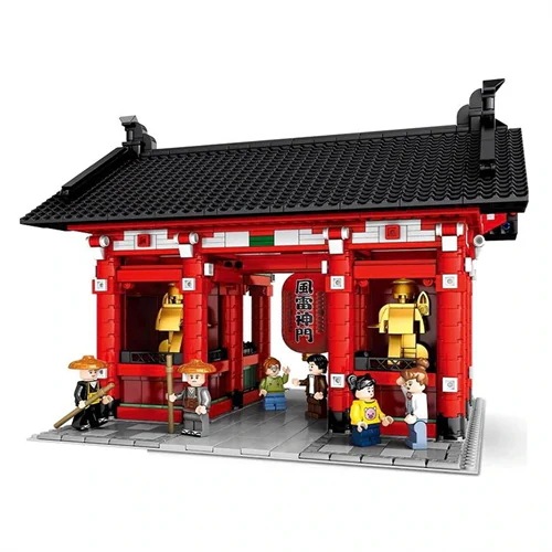 ブロック互換 レゴ 互換品 レゴ浅草寺 雷門 神社 互換品クリスマス プレゼント ギフト 誕生日