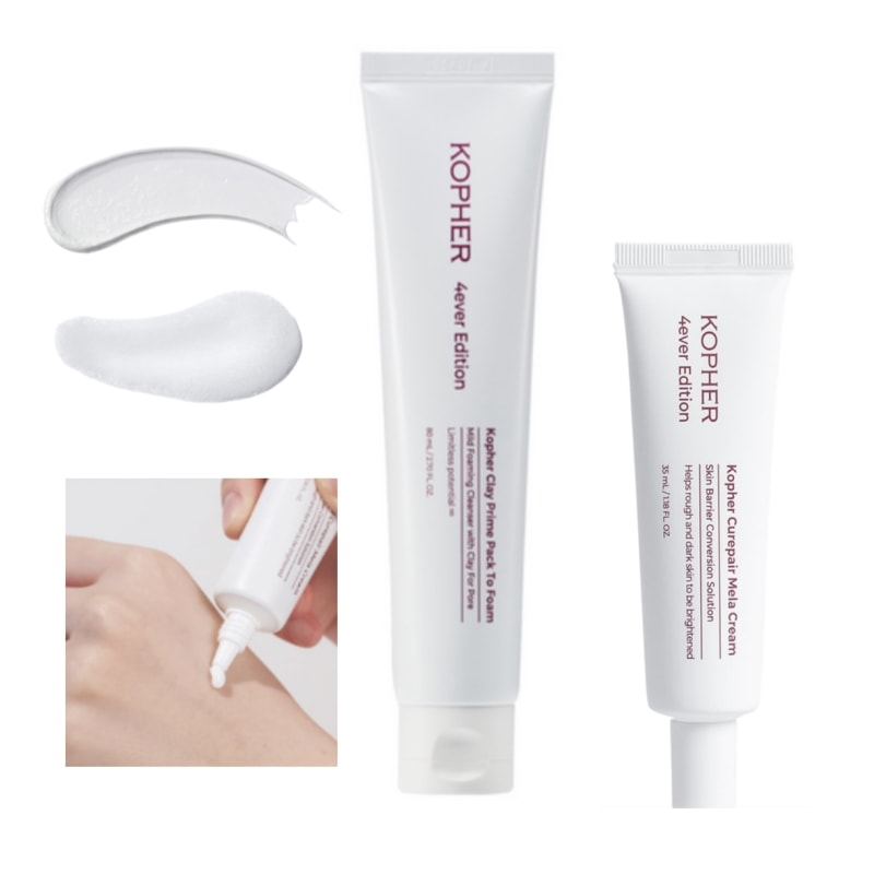 キュリペアーメラクリーム 35ml+クレイプライムパックトゥフォーム 80ml