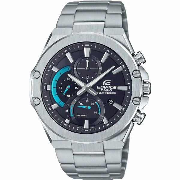 取寄品 正規品 CASIO腕時計 カシオ EDIFICE エディフィス アナログ表示 ソーラー充電 丸形 10気圧防水 EFS-S560YD-1AJF メンズ腕時計