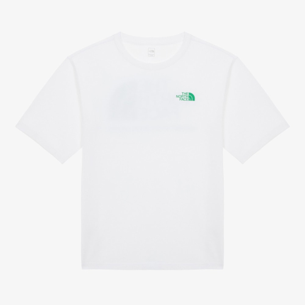 ザノースフェイス NT7UR36B メンズオーロラ EX ショートスリーブ Tシャツ_ホワイト