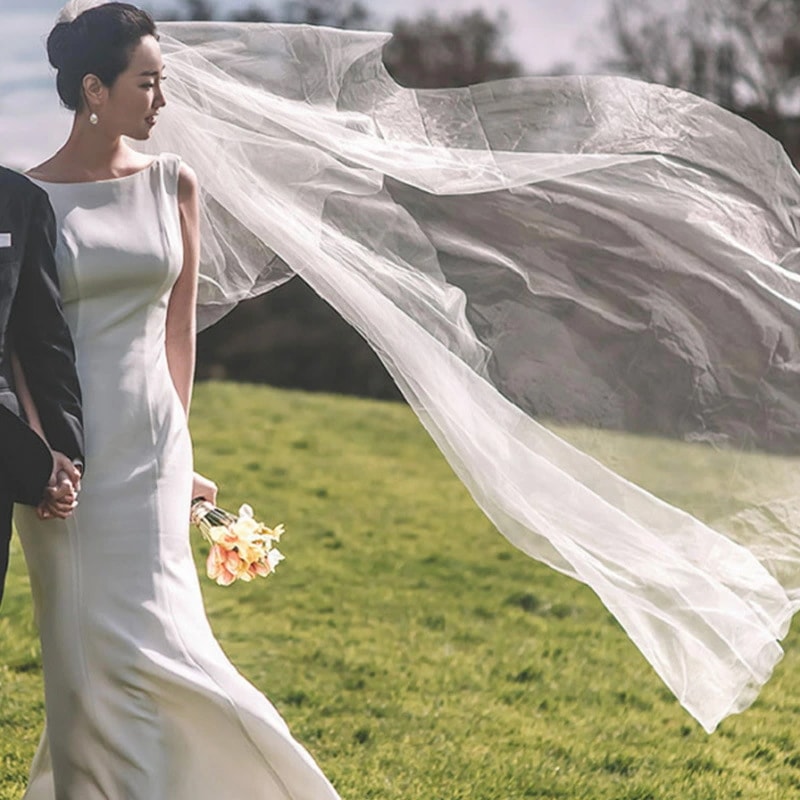 限定モデルウェディングドレス ノースリーブ 結婚式ドレス 結婚式 ファスナータイプ 前撮り 後撮り 披露宴 結婚式