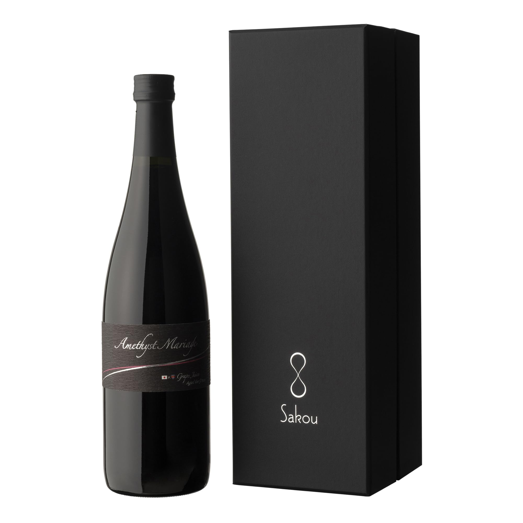 ag-people 至高の山ぶどうジュース アメジスト・マリアージュ 5年熟成 ブラックラベル エレガントBOX入 720mL