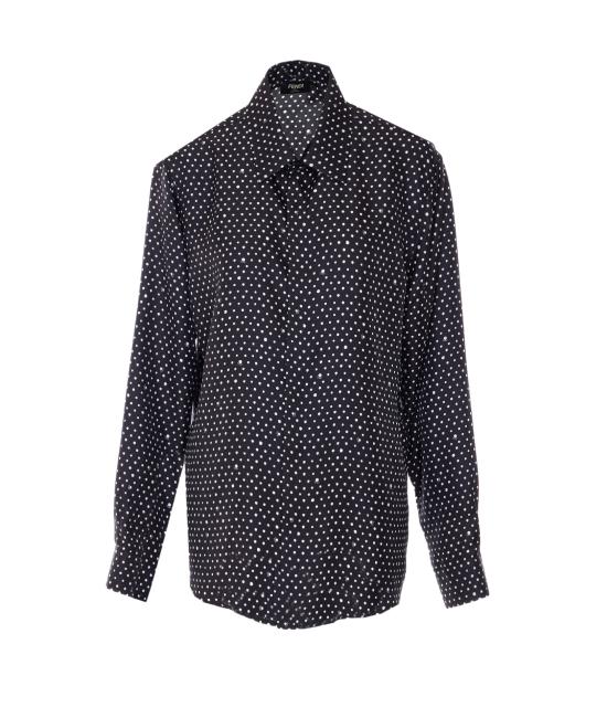 FENDI Men Shirts FS0585 AVZ6F0QA1 Black