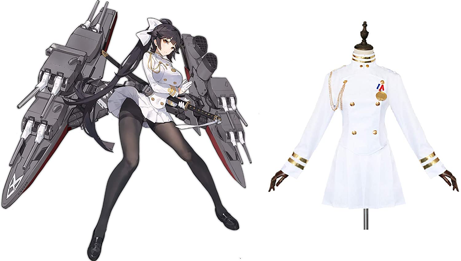 アズールレーン風AzurLane高雄 たかおTakaoコスプレ衣装豪華セットコスチューム