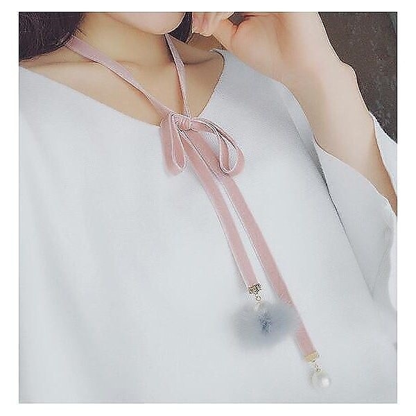 チェーン かわいい おしゃれ パール 結び ラリエット リボン 毛玉 ネックレス チョーカー レディース 激安 アクセサリー通販 女性 ネックレス 上品なスタイル Vivalafocaccia Com