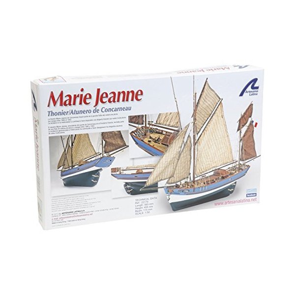 Arte Sania Latina 22170Wooden Model: Tuna Boat Marie Jeanne 1/50 並行輸入品
