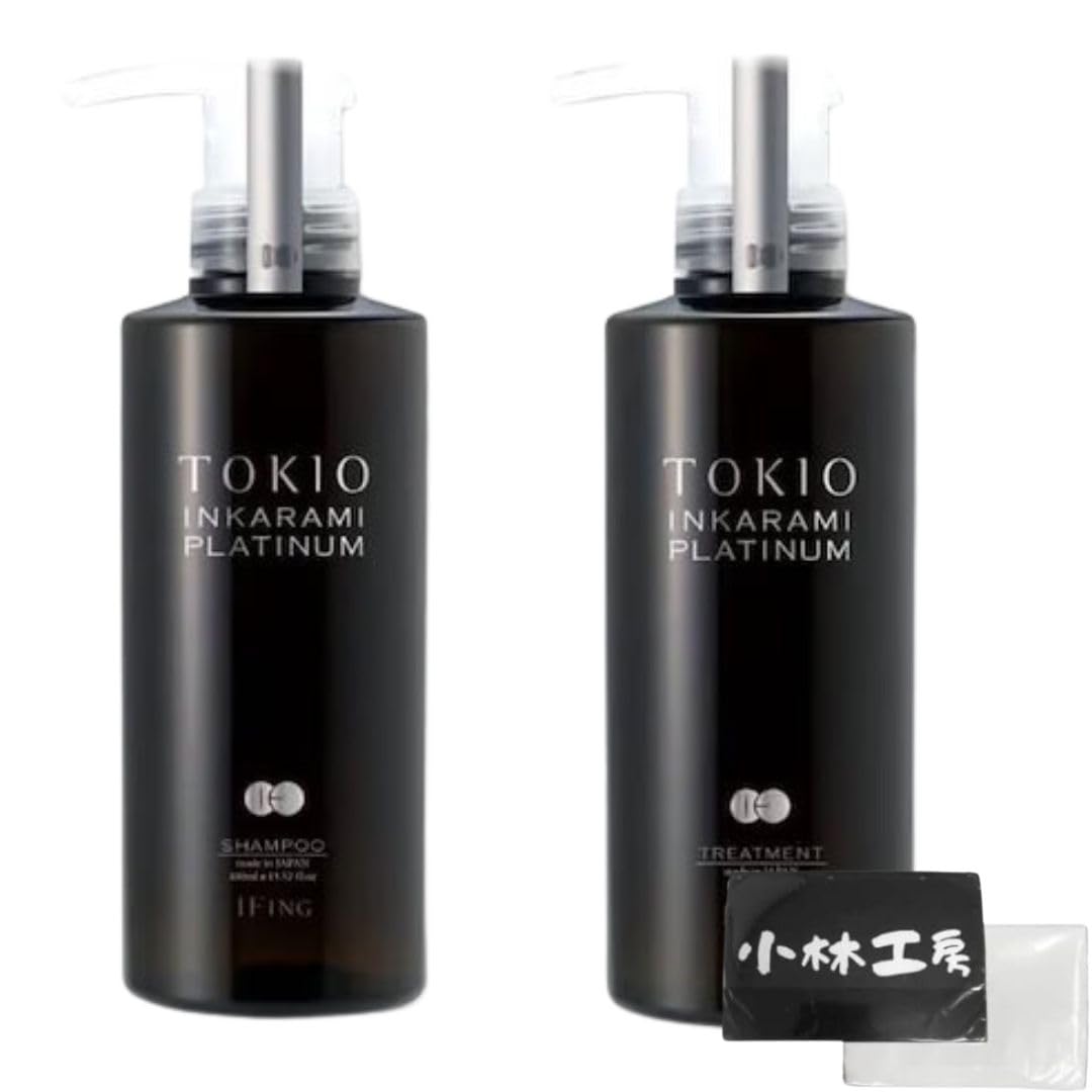 TOKIO IE インカラミ プラチナム シャンプー 400ml＆トリートメント 400g セット ポケットティッシュ付き