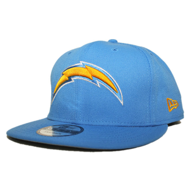 スナップバックキャップ 帽子 9fifty メンズ レディース NFL ロサンゼルス チャージャーズ フリーサイズ