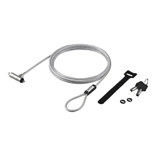 バッファロー [BLC09T] シリンダー錠タイプワイヤーロック Nanoスロット対応統一キー仕様