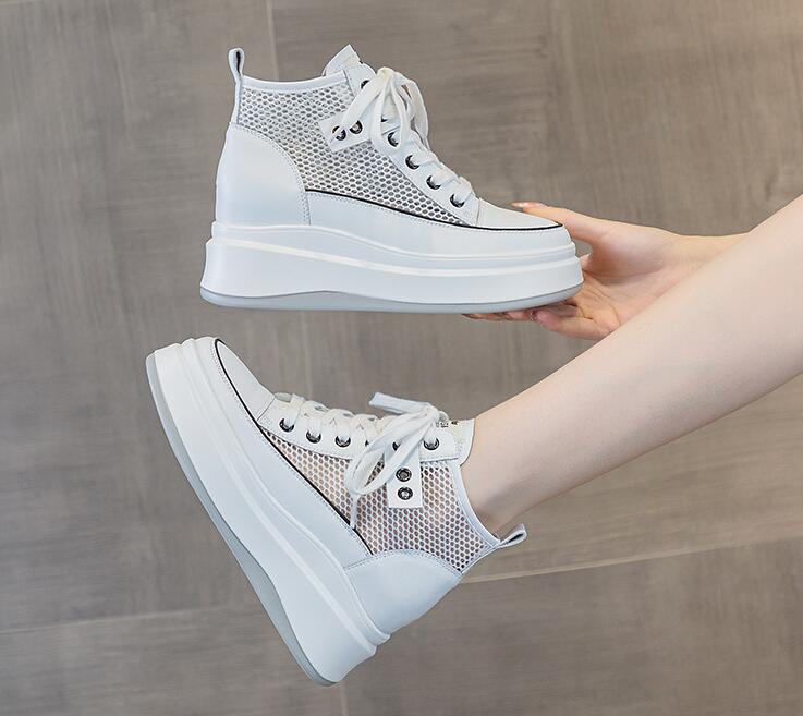 希少アイテムインヒールスニーカー　サマーブーツ 痛くない レディース 走れる スニーカー ウェッジソール スリッポン インヒール インヒールスニーカー スニーカー 楽ちんスリッポン シューズ パーティ