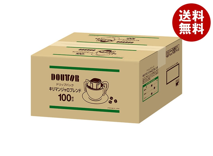 ドトールコーヒー ドトール ドリップパック キリマンジャロブレンド (7g＊100P)＊1個入＊(2ケース)