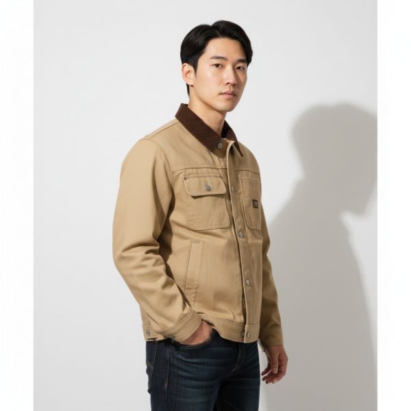 Trucker Jacket_Beige