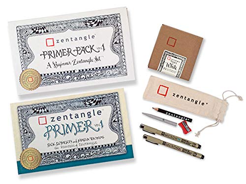 ZentangleプライマーパックVol 1 - 初心者のための素晴らしい入門パック愛好家のための素晴らしい贈り物